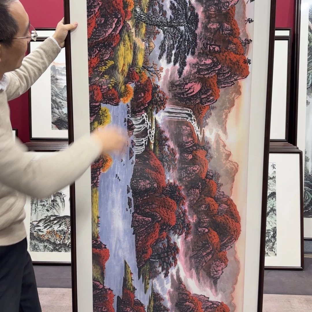 国画手绘作品210/80