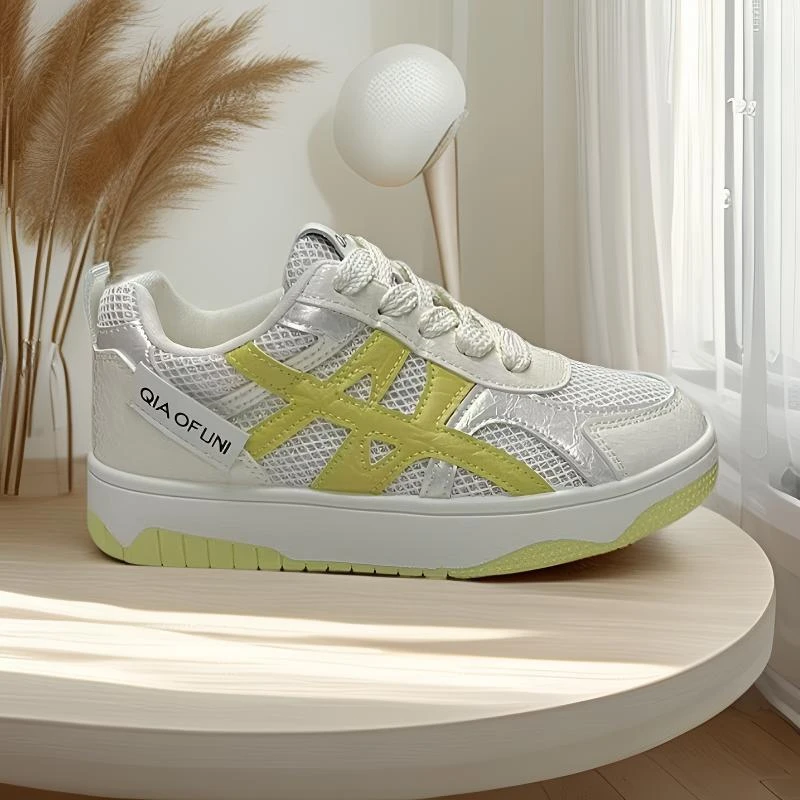 【北冰洋】韩范chic风夏季透气网布休闲鞋女外穿舒适百搭板鞋 88017