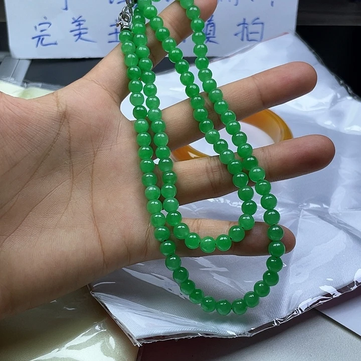 缅料项链一物一拍