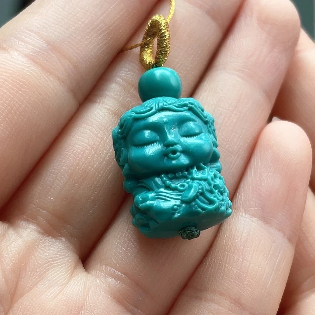 未镶嵌绿松石颈饰