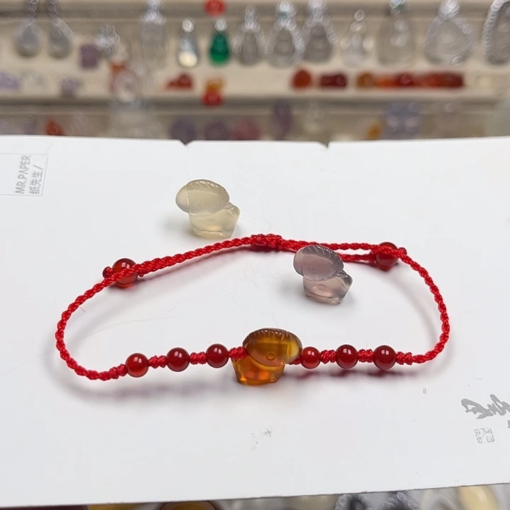 玛瑙/玉髓未镶嵌颈饰多样性发货 拍一发一