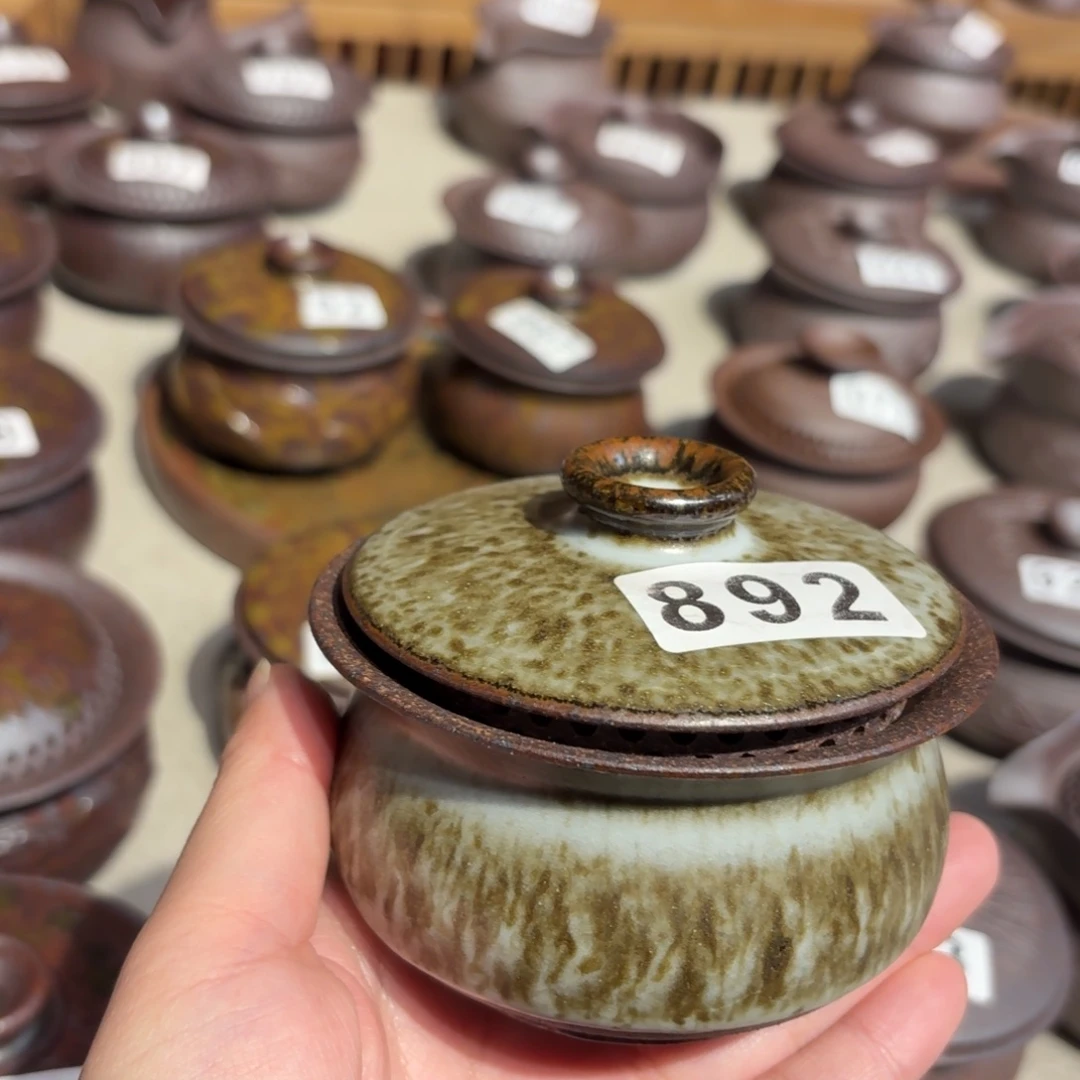 摆件粗瓷茶具素胎无釉