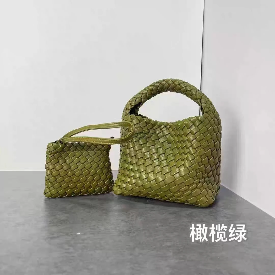 【静姐补贴】编织包迷你小包包女时尚手提单肩斜挎包链条包水桶包