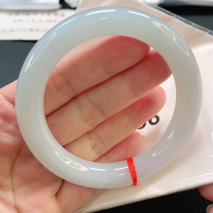 未镶嵌手镯翡翠60圆