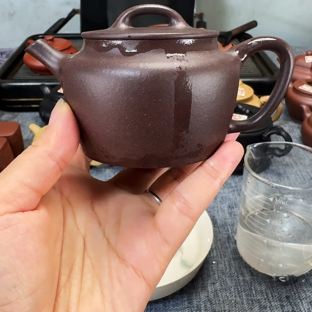茶壶紫砂全手工紫砂壶明式汉瓦