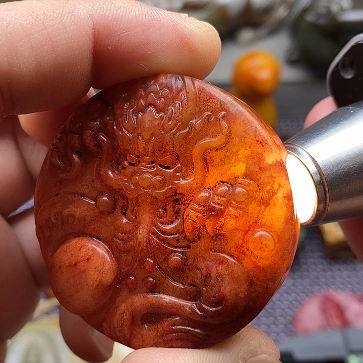 未镶嵌蛇纹石玉颈饰