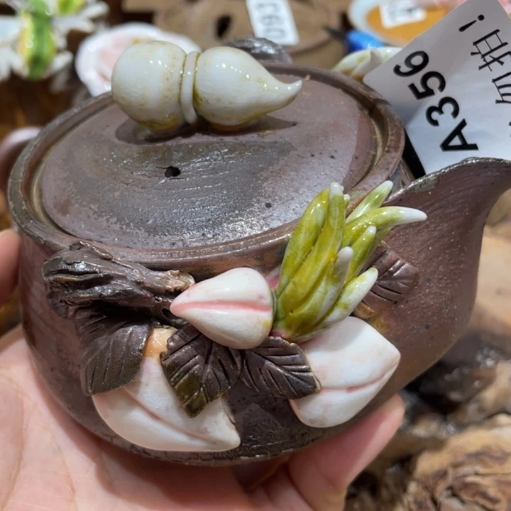 手工制作陶瓷茶具茶杯青蛙