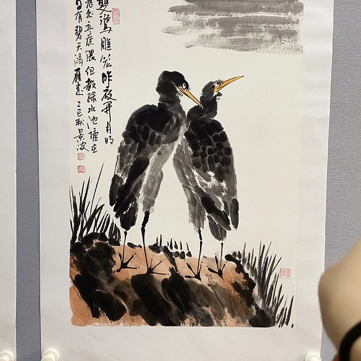 国画亲笔手绘原创
