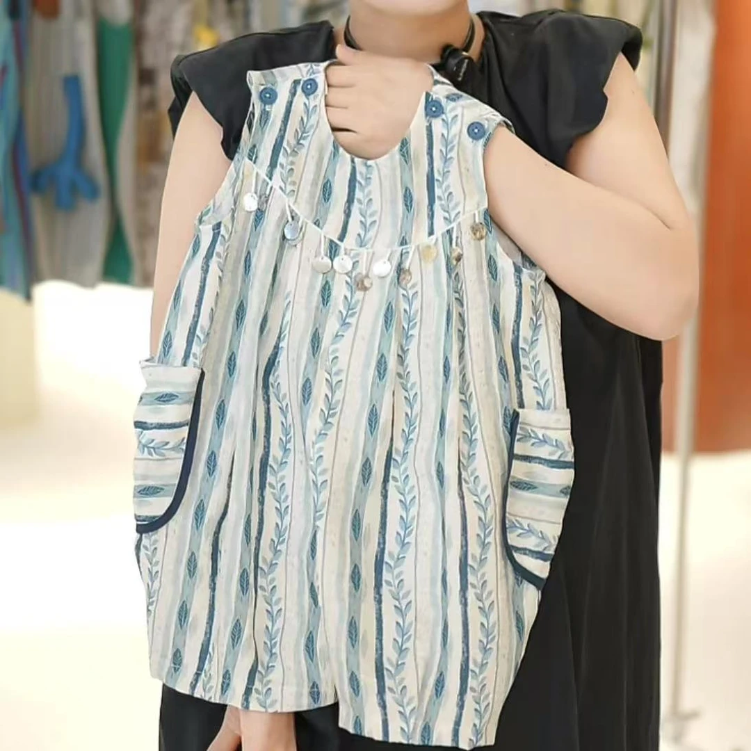 幂姐原创夏季超萌儿童薄款连体外穿服渔夫裤MJX256279