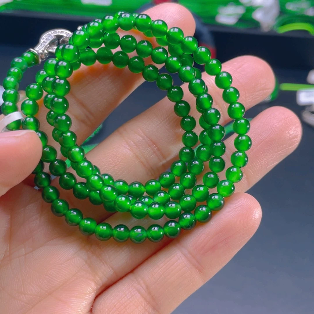 翡翠项链未镶嵌，1