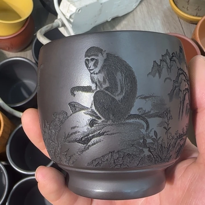 茶杯紫砂全手工制作工艺