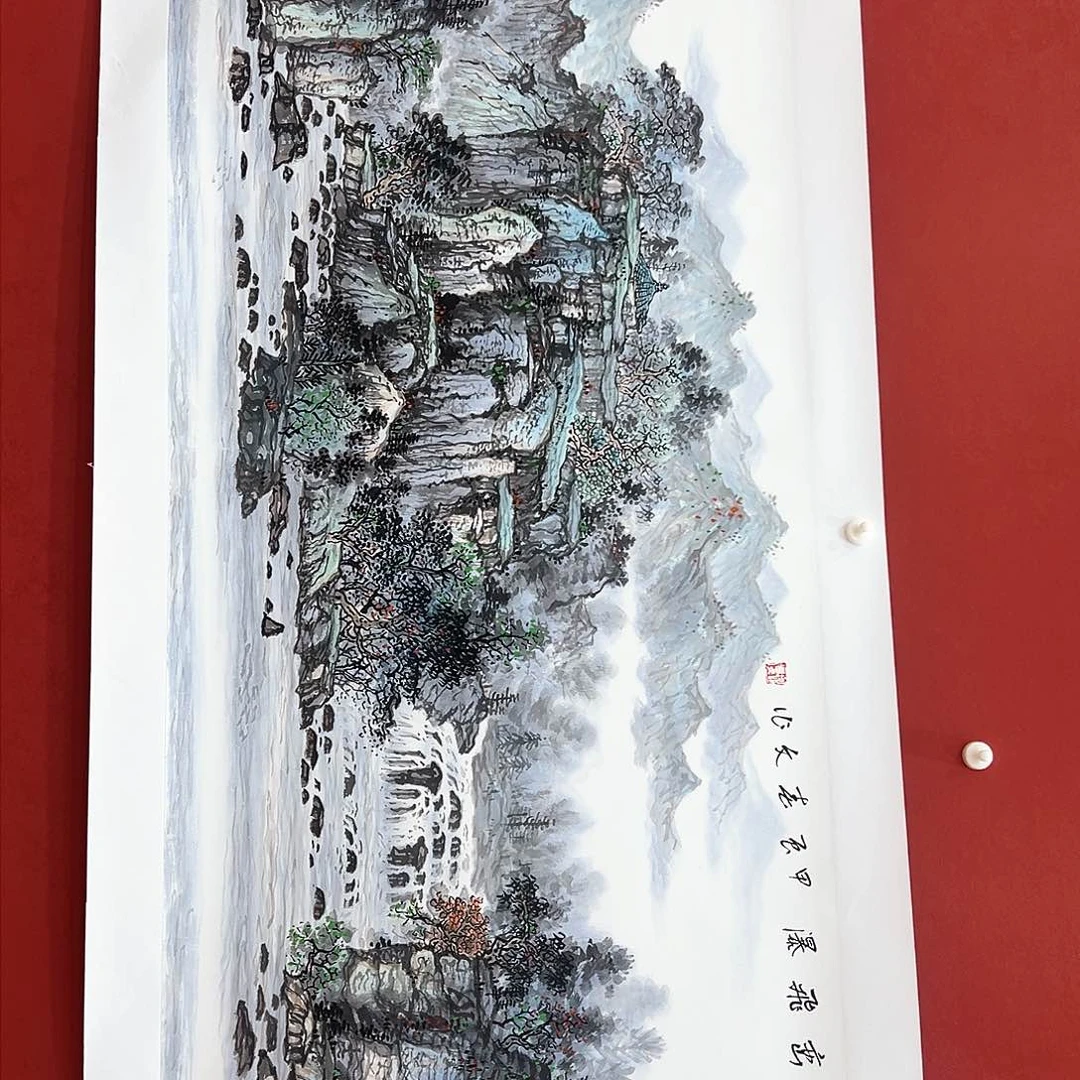 国画国画作品展徐春文