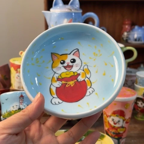 炉景德镇釉下手绘陶瓷