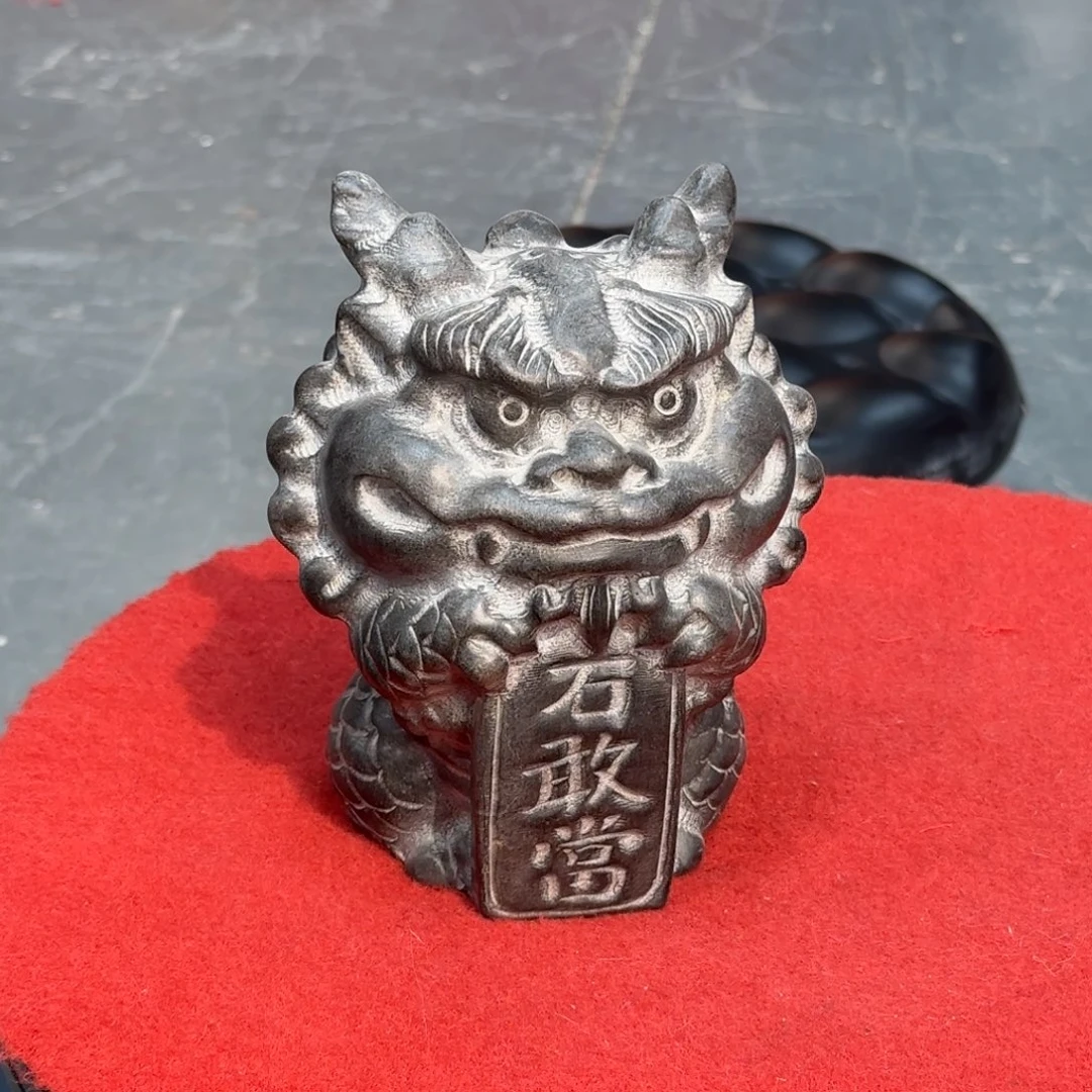****石材天然青石石雕圆青石