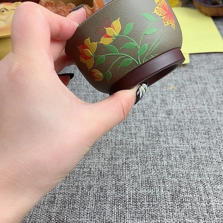 紫砂茶杯高端主人杯