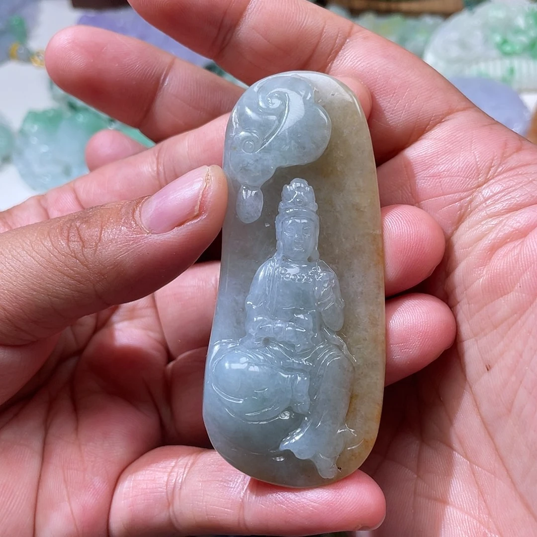 颈饰未镶嵌翡翠翡玉缘翡翠