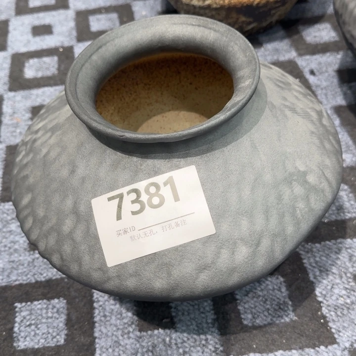 M****瓷片景德镇高温花器编码7381高23口10默认无孔