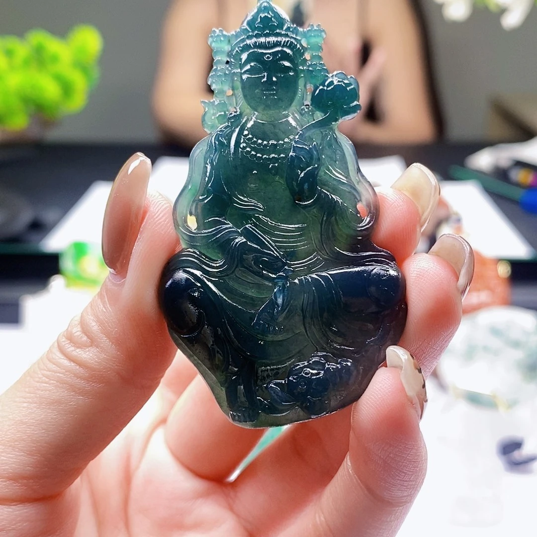 定制翡翠未镶嵌翡翠A货