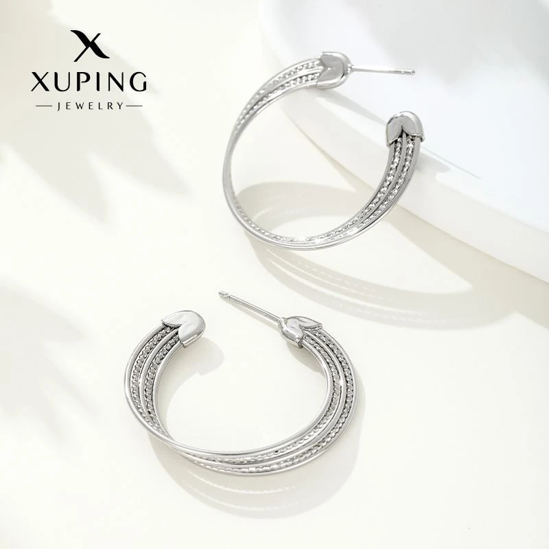 XUPING/旭平首饰 合金耳饰 简约个性百搭 【潘生福利】X000950253