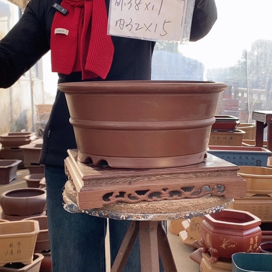 紫砂花盆紫砂花盆