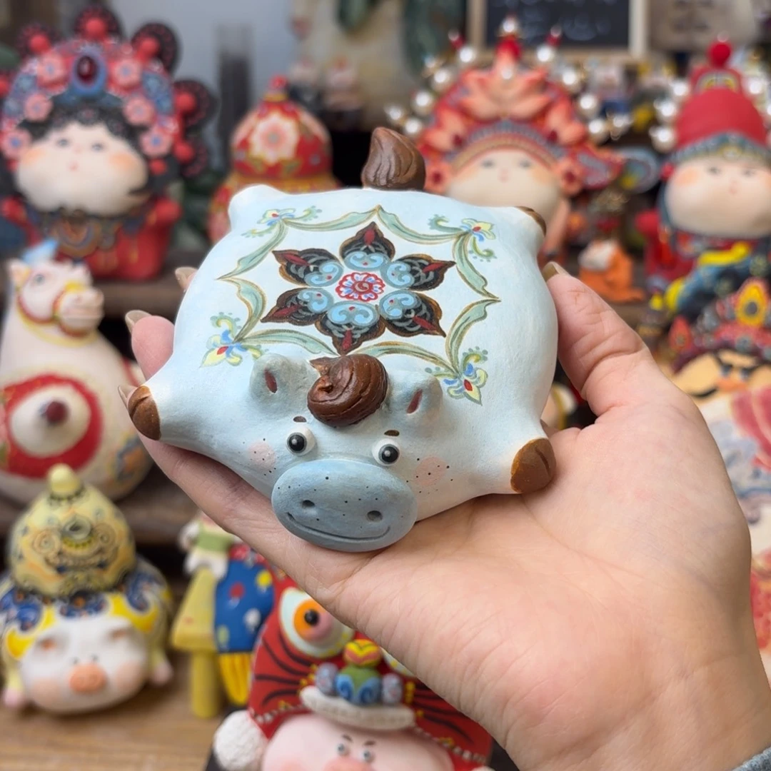 摆件手工陶艺摆件