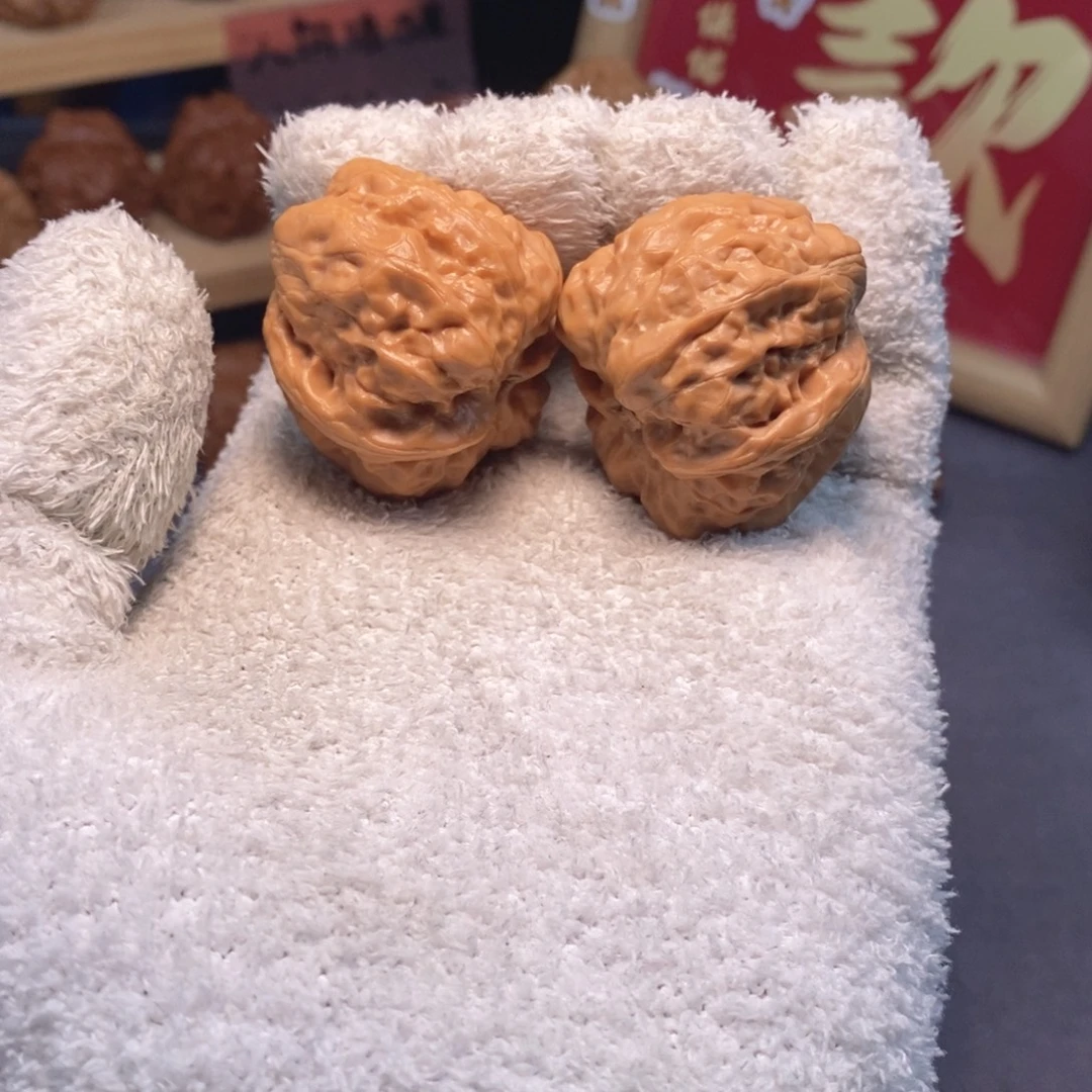 文玩核桃把件装13必备系列35尺蛤蟆头