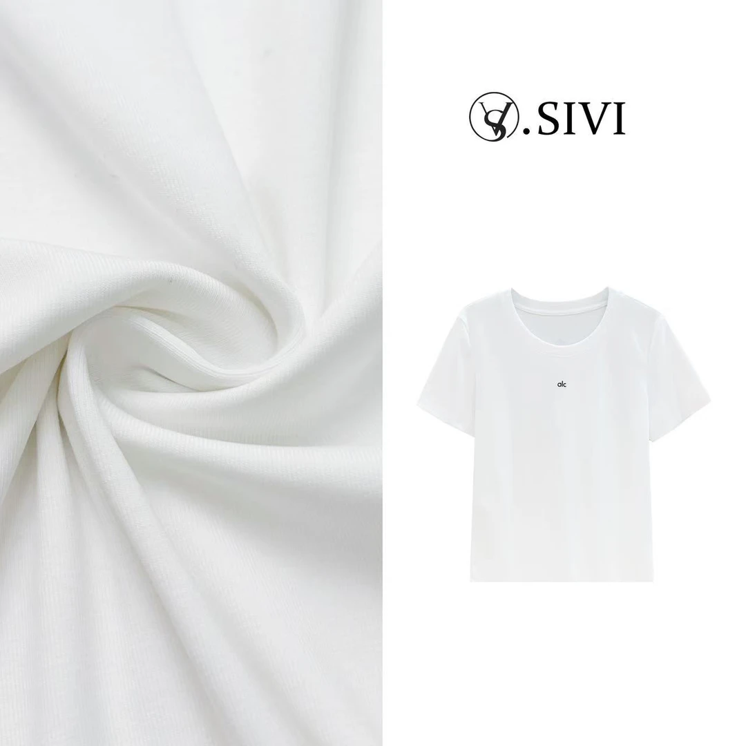 【生活碎片】2025夏季新款休闲时尚百搭圆领T恤上衣女H1634