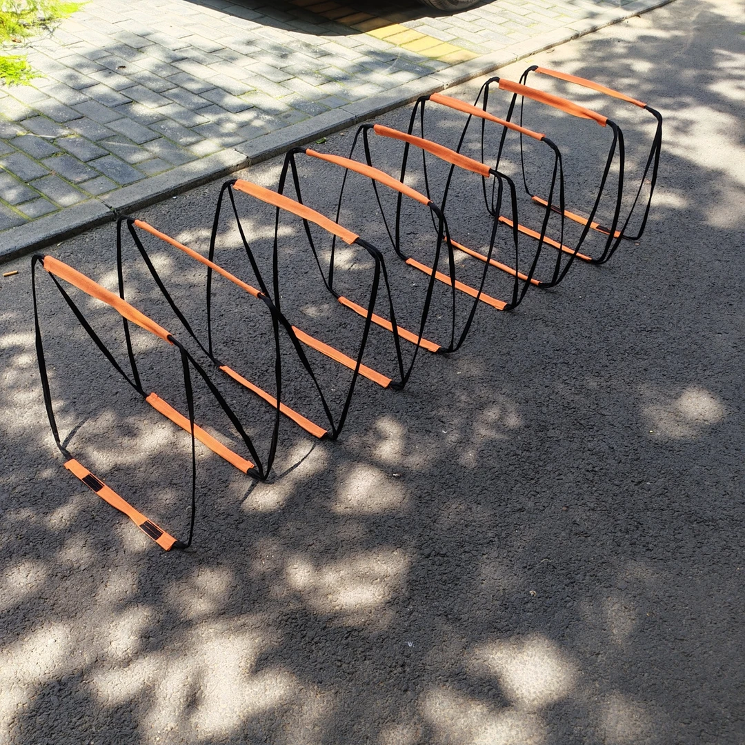 煜轩多功能蝴蝶敏捷梯篮球足球步伐训练梯绳梯儿童跨栏架格子梯