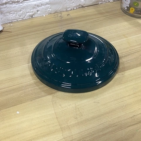 微瑕，不明火，口径17厘米 ，