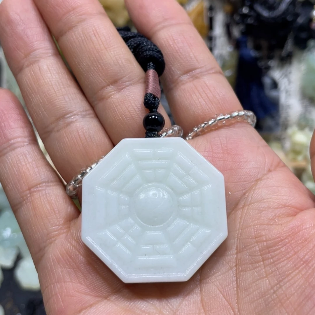 【闪购商品】岫玉未镶嵌颈饰70吊坠