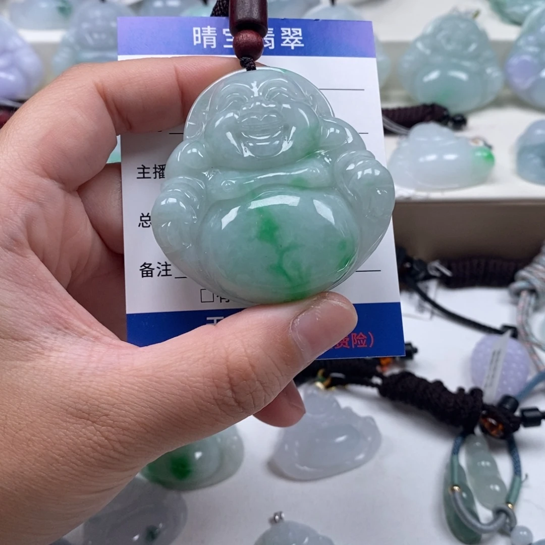 翡翠未镶嵌颈饰天然翡翠