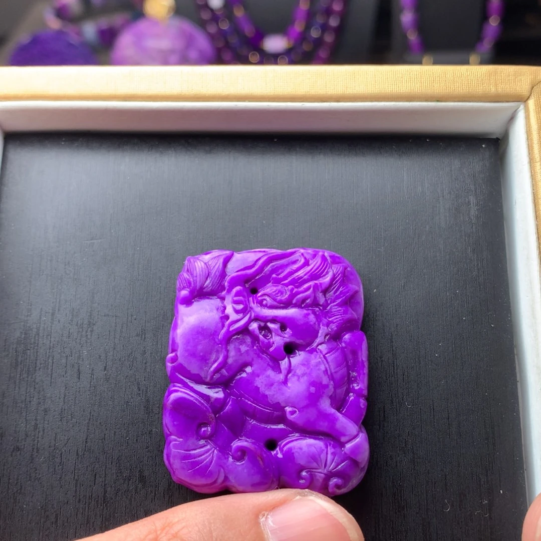 苏纪石（舒俱来）吊坠未镶嵌