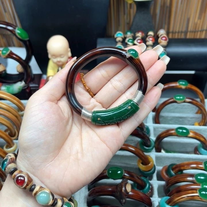 大理石磁石黑藤镶嵌款式多样