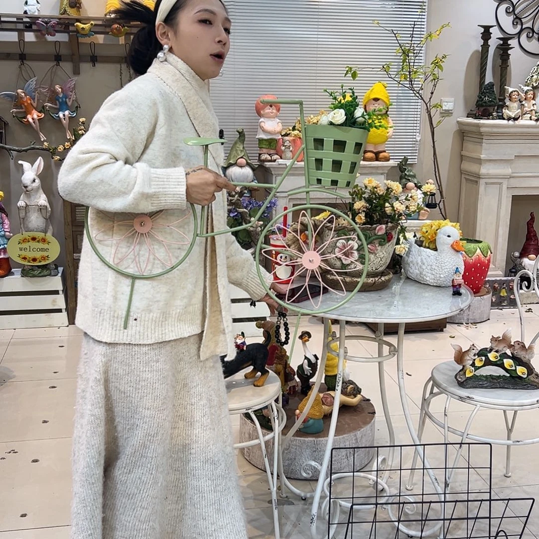 花园摆件红红火火