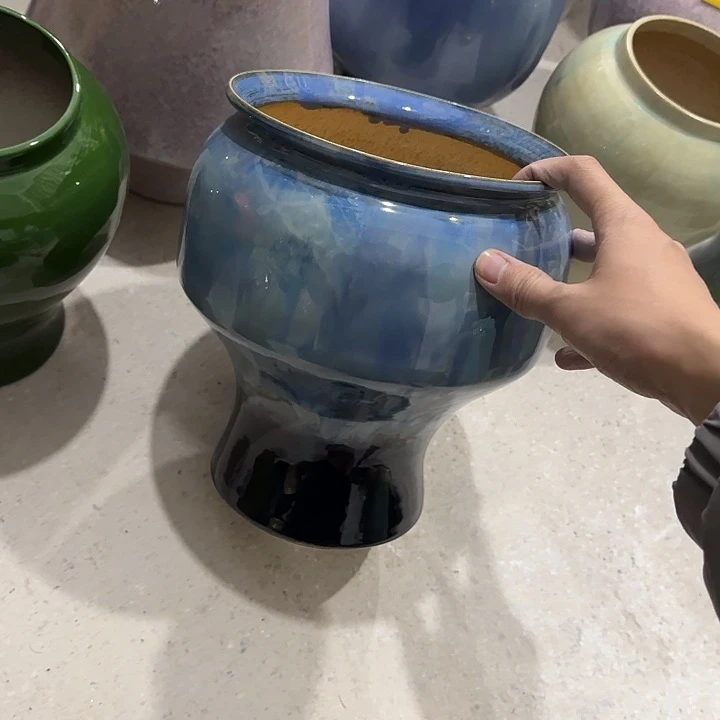 琉璃手工艺品微瑕有孔