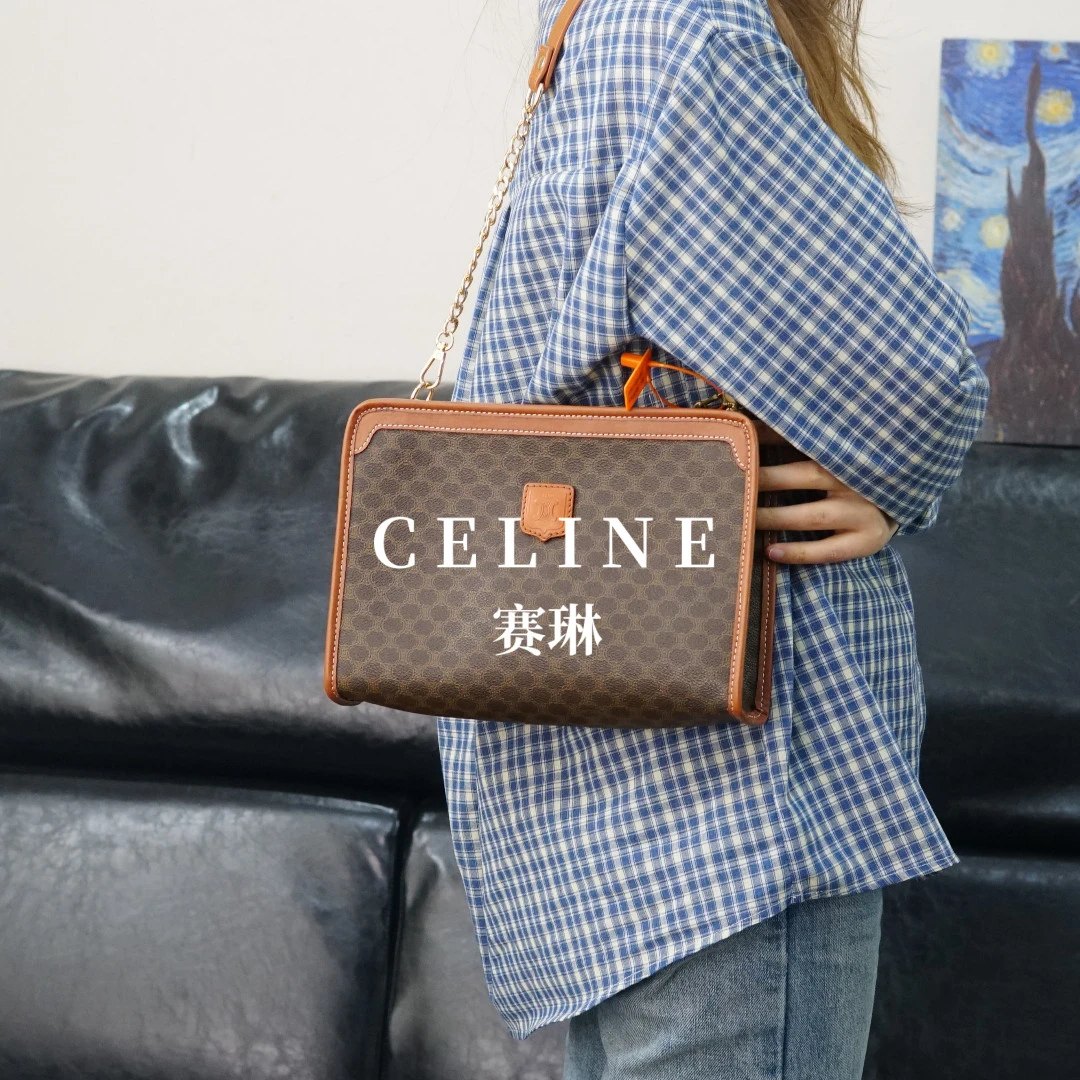 95新 Celine/思琳 老花单肩包/JJ01523962/3962