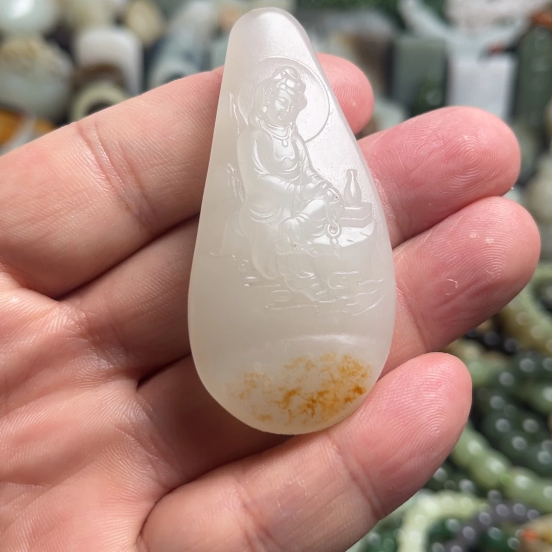 和田玉（子料）未镶嵌吊坠(不含链)