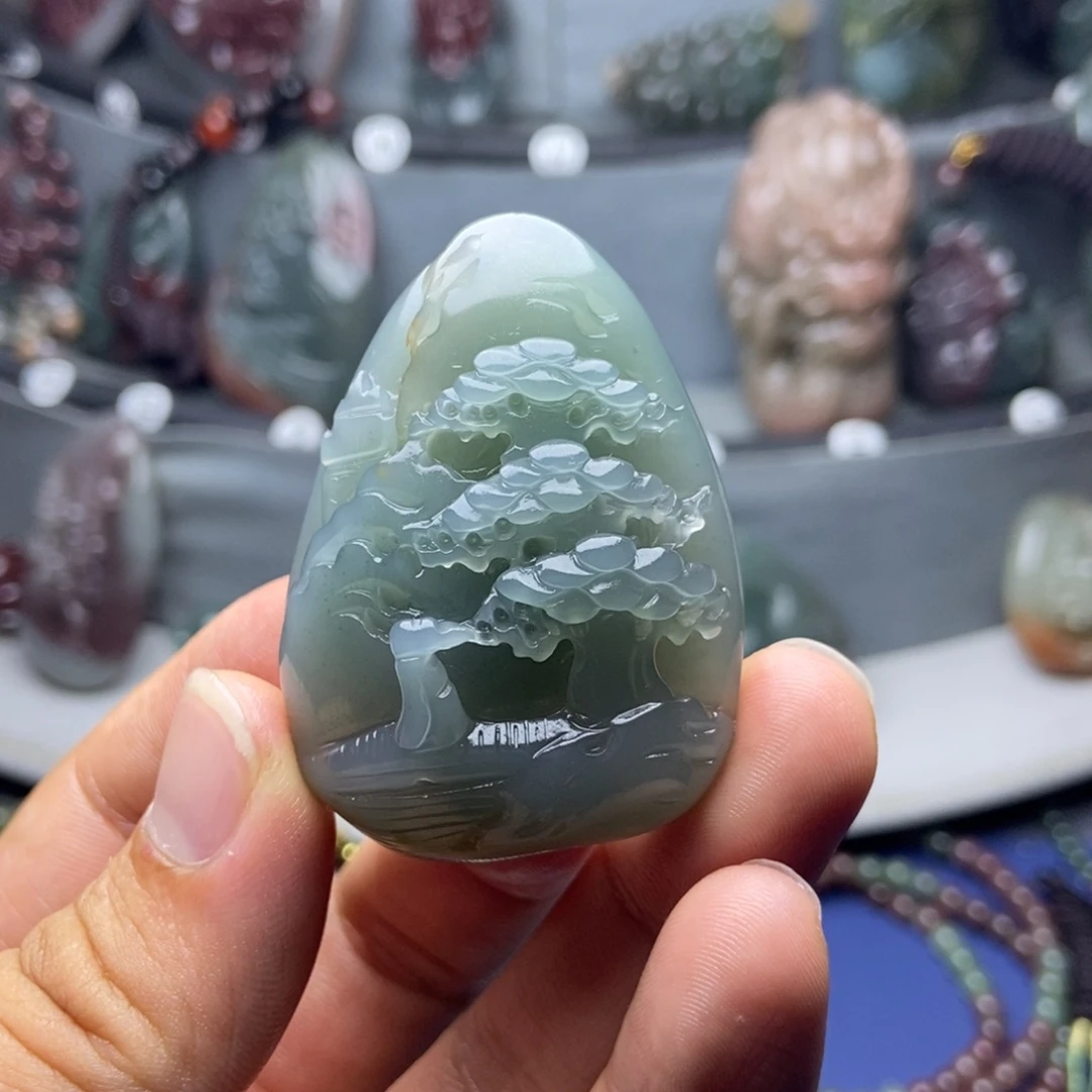 玛瑙/玉髓未镶嵌颈饰