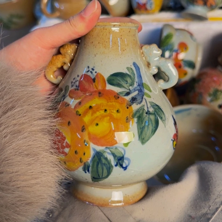 瓷片景德镇陶瓷手工手绘