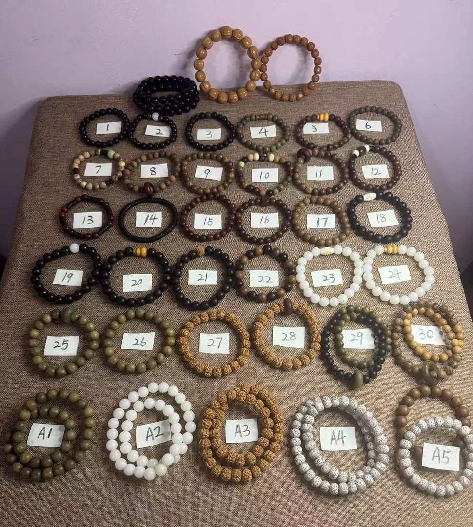 非金属木质手链 【直播专享】1-30号两条复古简约素款手工