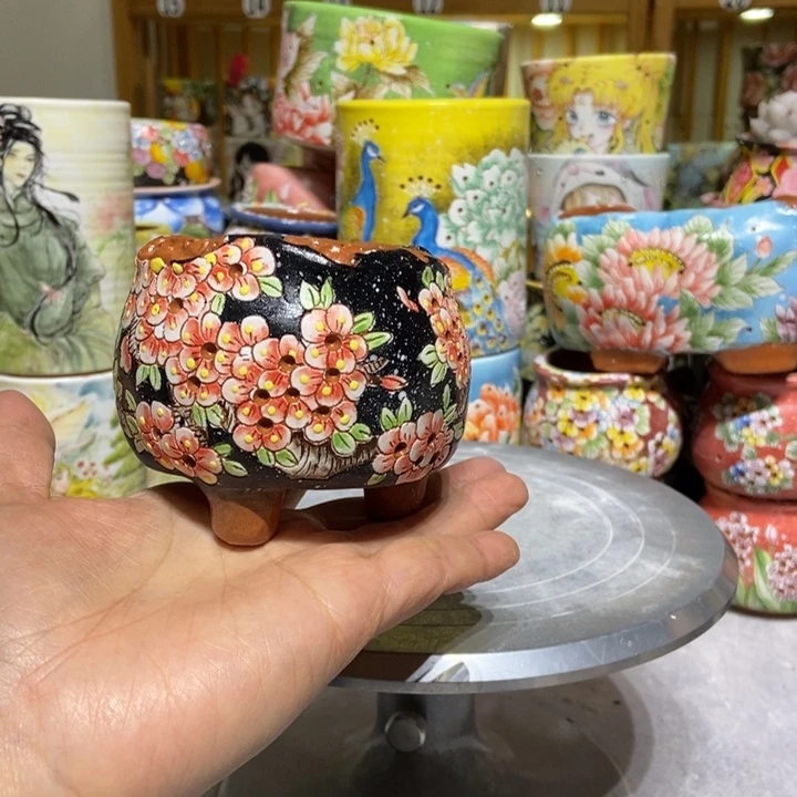 景德镇艺术手绘作品