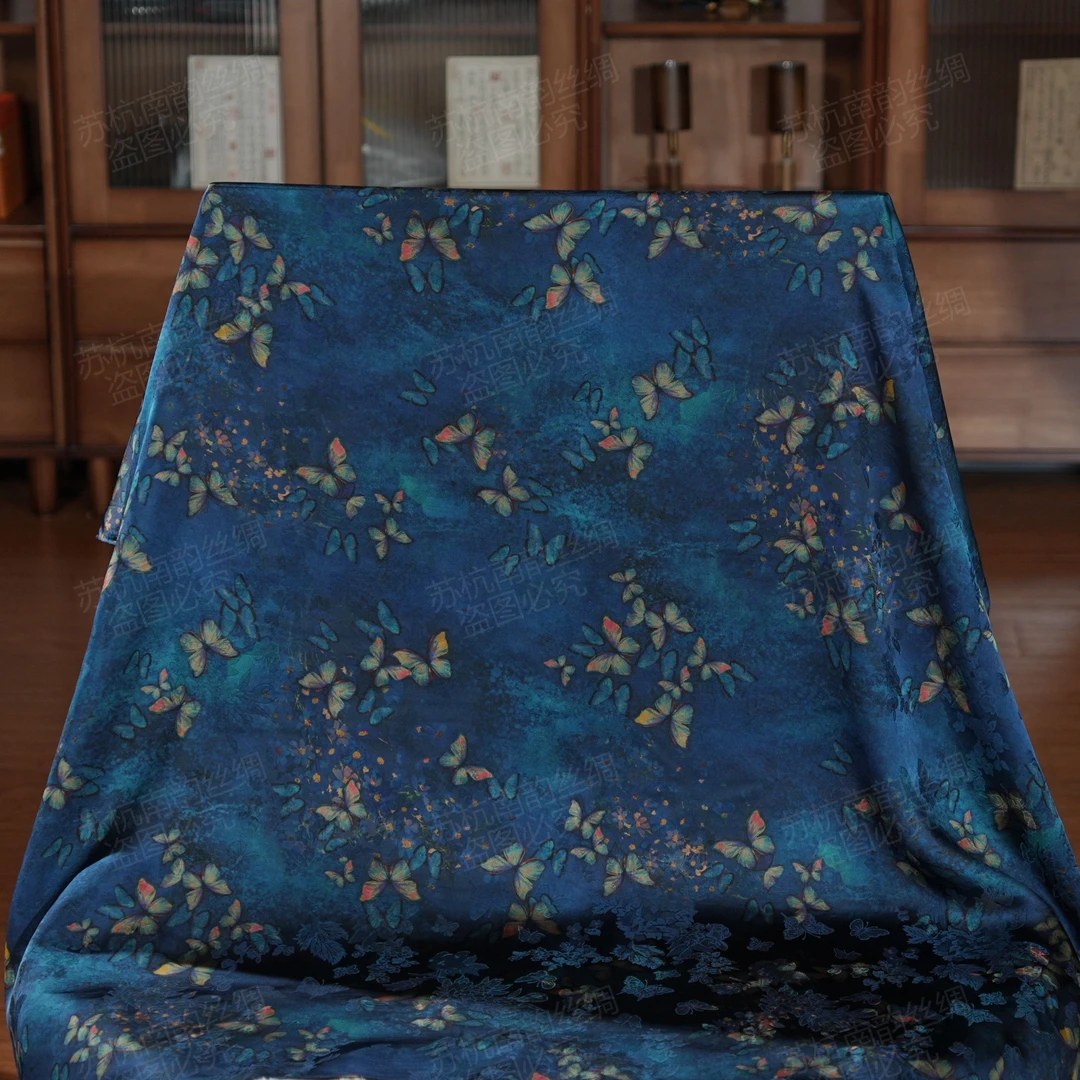 新【C135-56念娇】140*140重缎老料香云高货重磅国风提花高端丝巾