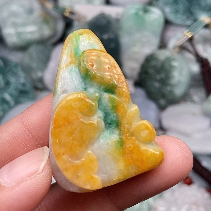颈饰未镶嵌翡翠翡翠