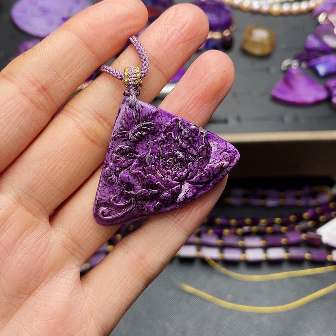 苏纪石（舒俱来）吊坠未镶嵌