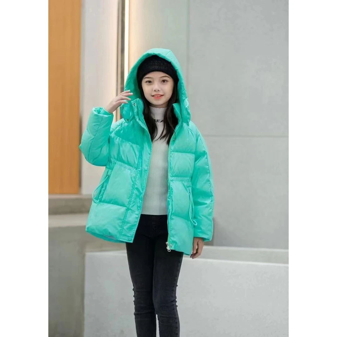 【米果妈】儿童2025冬季新款连帽羽绒服B4096