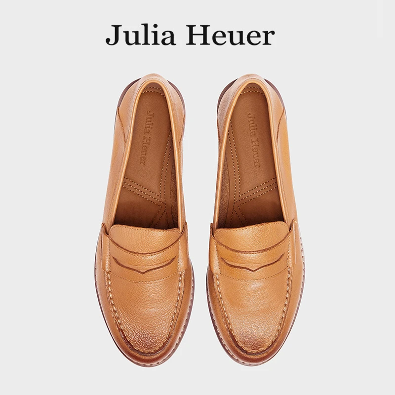 【九妹极简】女士英伦乐福鞋JH-2163