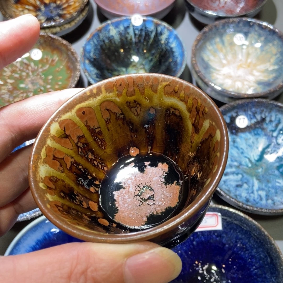 茶盏358 建窑建盏壹铭建盏