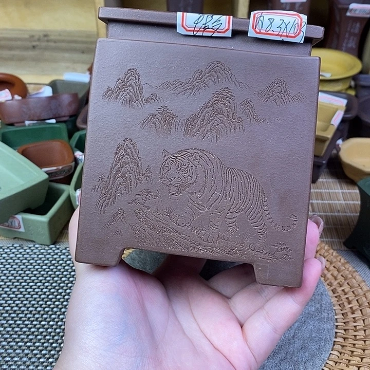 手工艺品琉璃宜兴紫砂精品花盆
