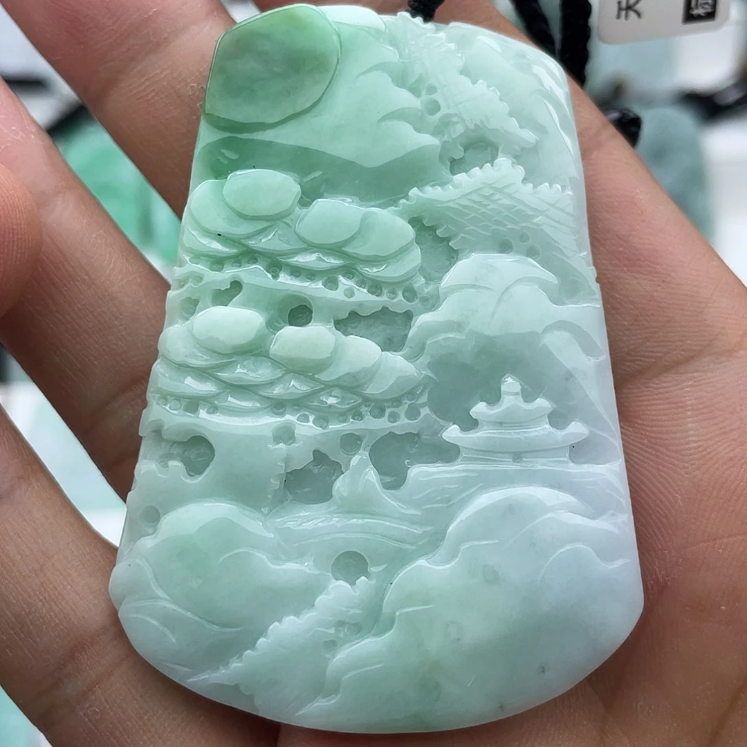 颈饰未镶嵌翡翠翡翠