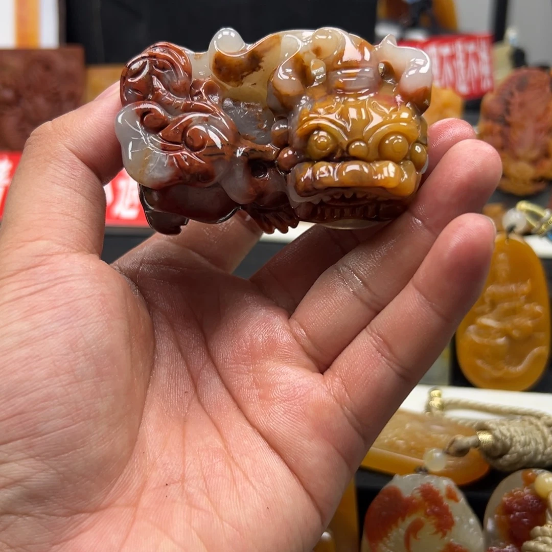 石英质玉（黄龙玉）未镶嵌多样性发货，发其一